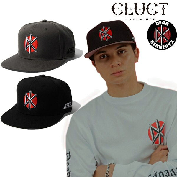 クラクト CLUCT DEAD KENNEDYS [CAP] 旗がしら かぶり笠 デッドケネディーズ 二人三脚 周波数帯域 捉え所の無い中核グループ 西海岸 メンズ ブランド名 新品 定まり