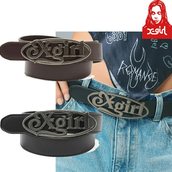 楽天市場】エックスガール X-girl XGエンブレムベルト [105253054015