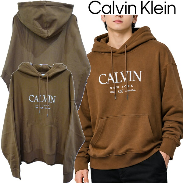 即日発送 パーカー プルオーバー ロゴ プレミアムフリース Premium Fleece Logo Graphic Hoodie カルバンクライン CALVIN KLEIN シンプル メンズ 新品 正規