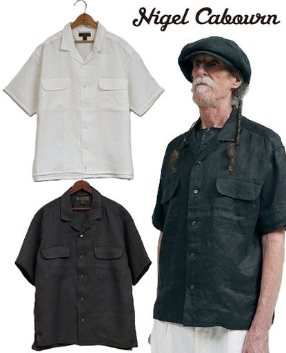 楽天市場】Nigel Cabourn/ナイジェル・ケーボン OPEN COLLAR SH