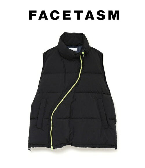ファセッタズム FACETASM FLOWING DOWN VEST ( JOO-VE-M01 )  落ち込むより良い アウター 防寒 フローイング ユニ一発やる パリコレ ブランド名 新品 定まり