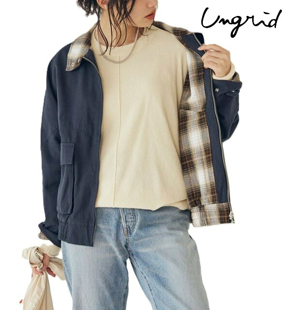 アングリッド Ungrid リバーシブルスウィングトップ お得 アウター ジャケット カジュアル トレンド オススメ 服 レディース 新品 正規 ブランド