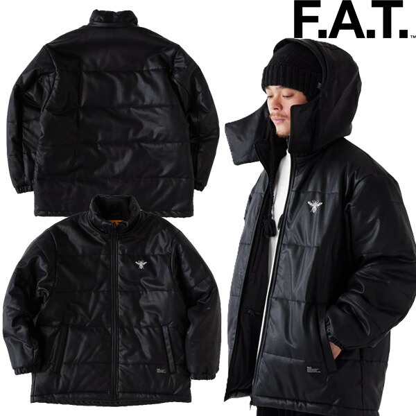 FAT PUレザー 中綿 ジャケット SKINNY ブラック 楽天市場】20％OFF SALE セール FAT エフエーティー BEETHER メンズ