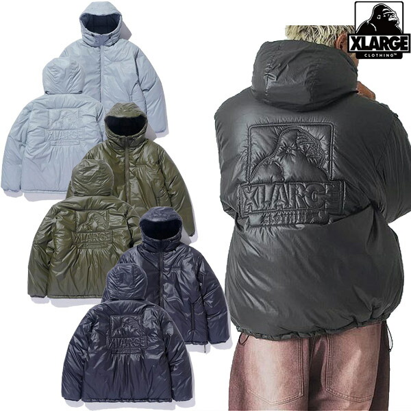 XLARGE フード付きナイロンジャケット L mr-vibes_xlarge2136