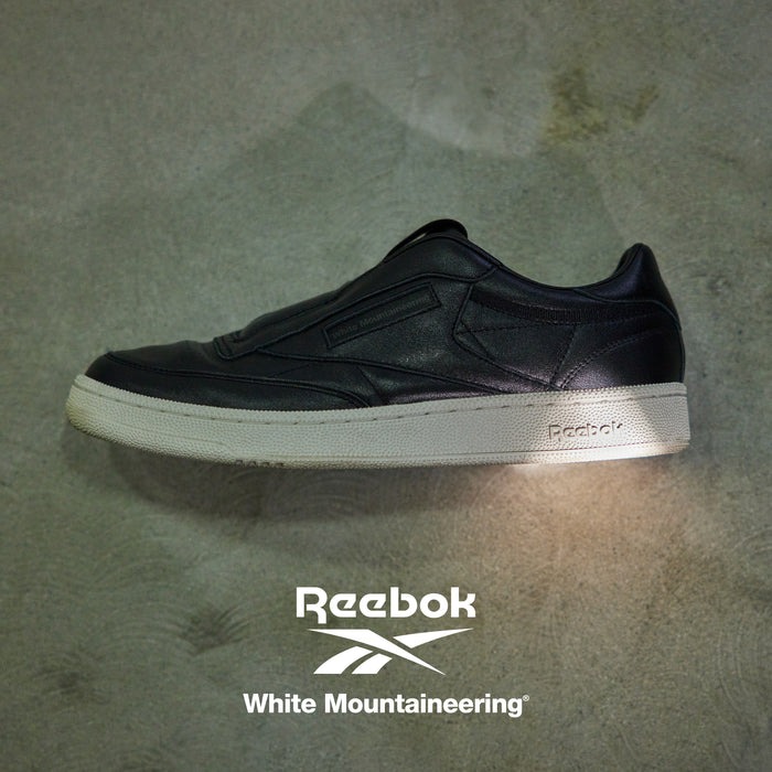 White Mountaineering ホワイトマウンテニアリング WM &times; REEBOK CLUB C 85 VINTAGE SLIP-ON ( WM2573814 ) クラブシー リーボック コラボ 正規品 新品｜FAITHSTORE 17,666円
