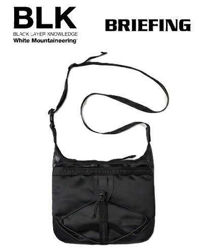 ホワイトマウンテニアリング White Mountaineering WM×BRIEFING EVERYDAY SACOCHE BK2671803 メンズ サコッシュ バッグ コラボ ショルダー 正規品 新品|FAITHSTORE