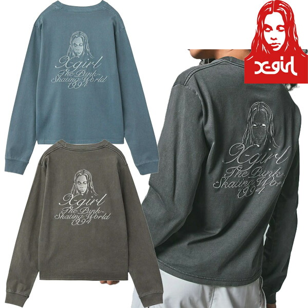 楽天市場】エックスガール Tシャツ X-girl FACE L/S TEE 長袖Tシャツ