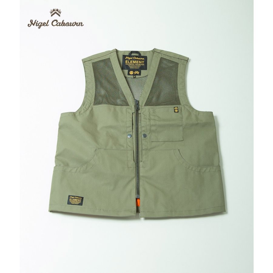 安心の定価販売 ベスト ジレ Nigel ナイジェル ケーボン Cabourn ヴィンテージ ブランド メンズ ハンティングベスト Vest Hunting Alder The Wolfeboro Element For Jutehouse In