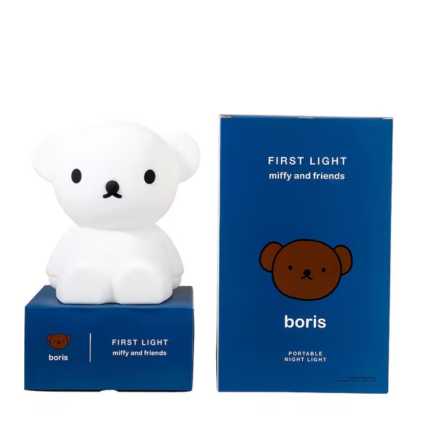 Mr Maria 檀那聖処女マリア FIRST LIGHT miffy and friends ミッフィー\u0026フレンズ 一塁手ともし火 USB有線テレビ申し受ける式 LED コードレス 6座標軸で調光 Boris MM-007B 4520535213738【ゆう容器に並べる】