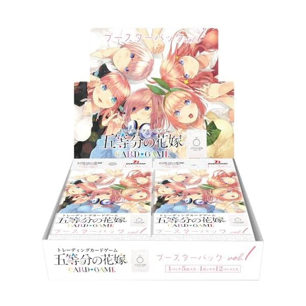 五等分の花嫁　カードゲーム　ブースターパック　vol.2　1カートン　12BOX Amazon.co.jp: 五等分の花嫁 カードゲーム ブースターパック vol