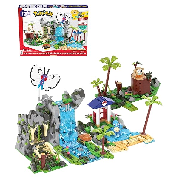 MEGAメガポケモン アドベンチャーワールド ラッキーと森のポケモンセンター Amazon.co.jp: メガ(MEGA) ポケモン アドベンチャーワールド