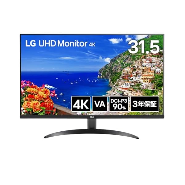 楽天市場】LG モニター ディスプレイ 32UR500K-B 31.5インチ / VA / 4K 