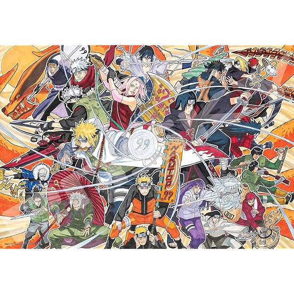 エンスカイ(ENSKY) NARUTO-ナルト-NARUTOP99 51×73.5cm ジグソーパズル 1000ピース JIGSAW PUZZLE 1000T-502画像