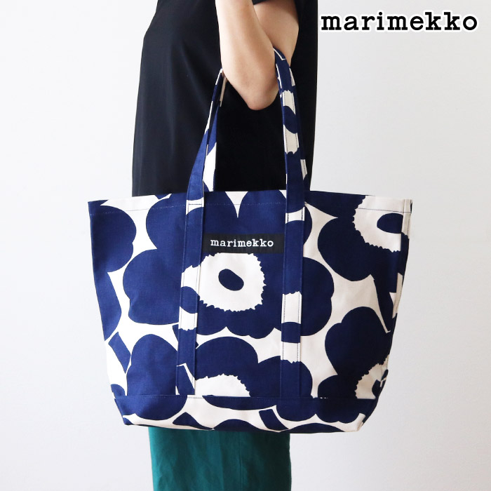 楽天市場】マリメッコ セイディ ウニッコ ミニ トートバッグ / コットン×ダークブルー marimekko Seidi Unikko tote bag  【 正規販売店 】【 熨斗対応不可 】【 メール便不可 】 : ファンベリー北欧雑貨とマリメッコ