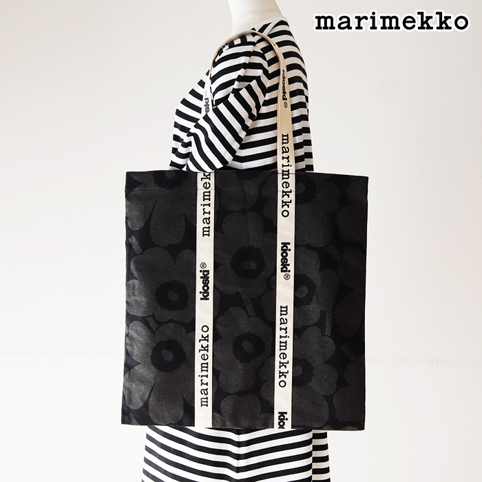 楽天市場】マリメッコ ( marimekko ) ミニ ペルスカッシ トートバッグ RAIDE MINI PERUSKASSI / ブラック 【 正規販売店  】【 熨斗対応不可/メール便不可 】 : ファンベリー北欧雑貨とマリメッコ