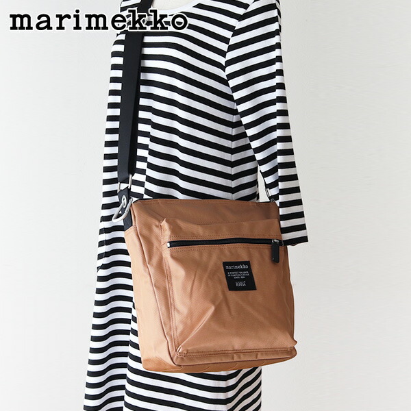 マリメッコ ローディ パル Pal バッグ ショルダーバッグ 正規販売店 トーステッドナッツ Marimekko Roadie パル Pal Shoulder Bag 正規販売店 あす楽 ファンベリー北欧雑貨とマリメッコ正規品 北欧 マリメッコ バッグ 斜め掛け 肩掛け ママバッグ 通勤 通学
