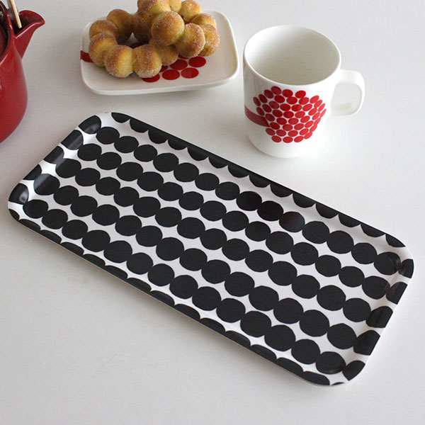 マリメッコ ( marimekko ) ラシィマット ミニトレイ  Rasymatto Playwood tray / 全2色  【 正規販売店 】