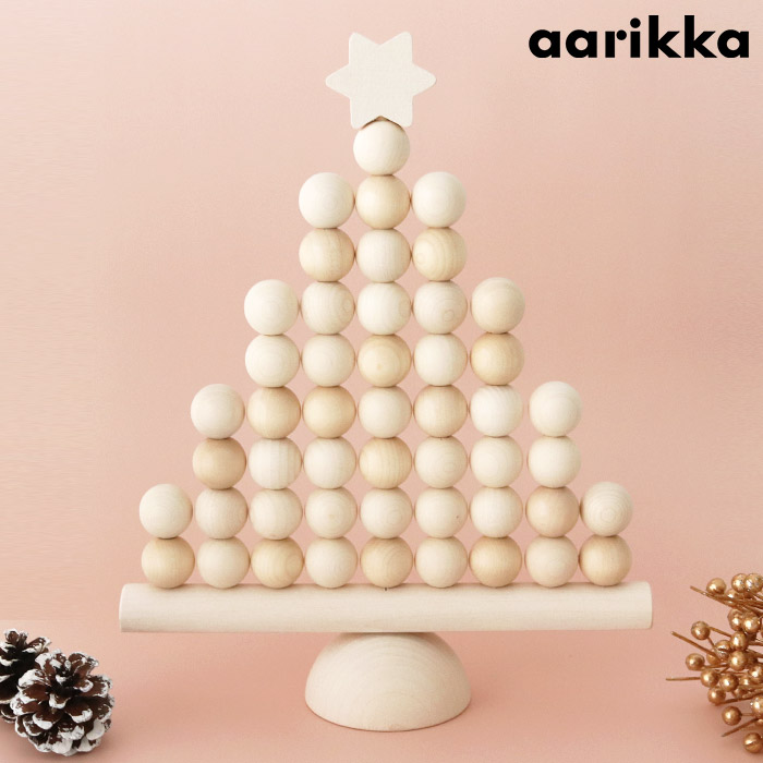 偉大な アアリッカ クリスマスツリー ホワイト 全2種 aarikka Joulukuusi decoration クリスマス 木製 置物 雑貨  fucoa.cl