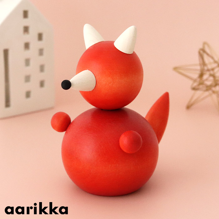 楽天市場】aarikka アーリッカ 木製オブジェ / Repolainen きつね 北欧