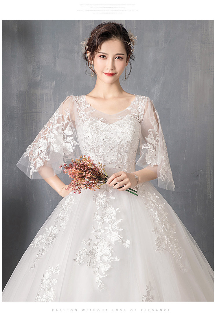 披露宴 パーティードレス 花嫁ドレス フレア袖 S 3xl シンプルドレス 結婚式 二次会 イベント 演奏会 発表会ドレス 姫系ドレス お嫁さん 編み上げタイプ フレア袖 ウェディングドレス 編み上げタイプ ウエディングドレス 二次会 ウエディングドレス パーティー