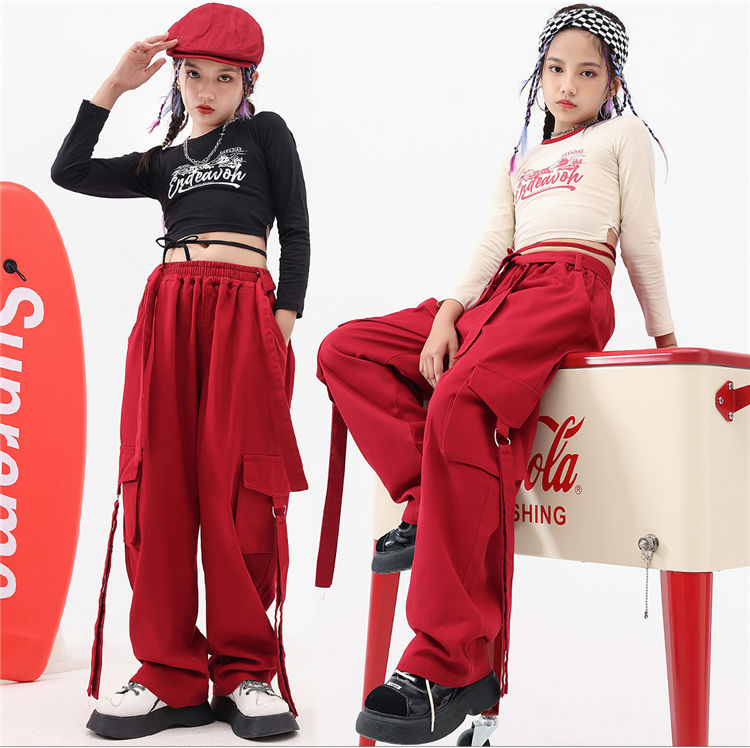 楽天市場】【20%OFF】 キッズダンス衣装 女の子 長袖 ロングパンツ