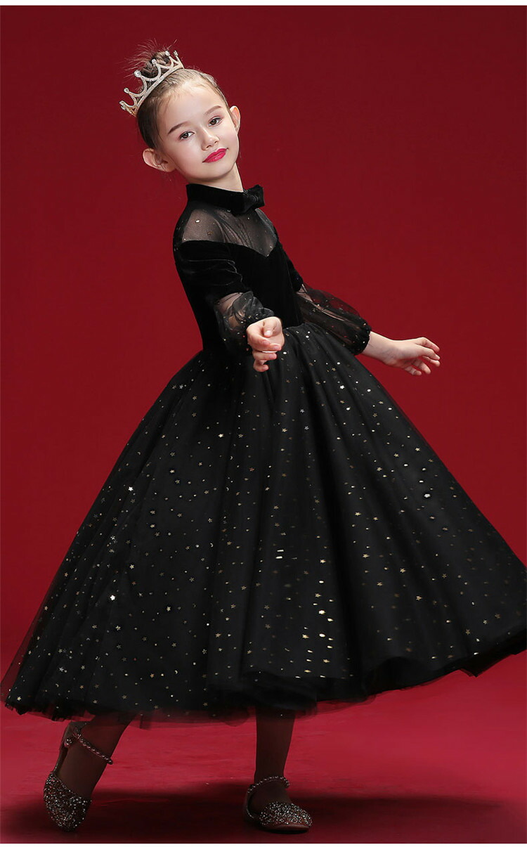 キッズ ワンピース ドレス ハロウィン 衣装 ユニーク 魔女 仮装 女の子 キラキラ 星柄 ワンピース コスプレ 魔法使い 子供コスチューム 可愛い プリンセス カジュアル オシャレ 姫様 パーティー キッズダンス 演出会 発表会 卒業会 ピアノ会 結婚式 二次会 ウィッチ
