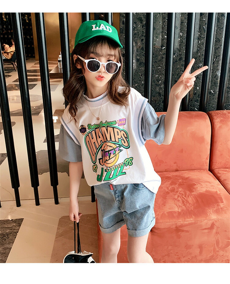 上品 キッズダンス衣装 ヒップホップ 子供服 セットアップ 夏 ダンス 衣装 k-pop キッズ tシャツ ジャケット パンツ ダンスウェア ジュニア  ストリート系 おしゃれ qdtek.vn