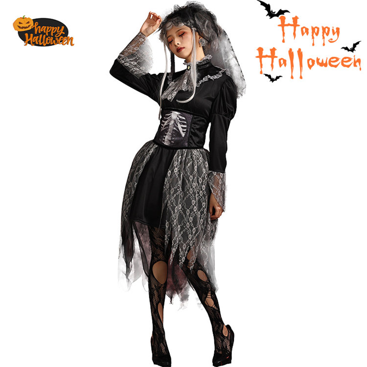 楽天市場】ハロウィン コスプレ レディース ゾンビ 花嫁 魔法少女 骸骨