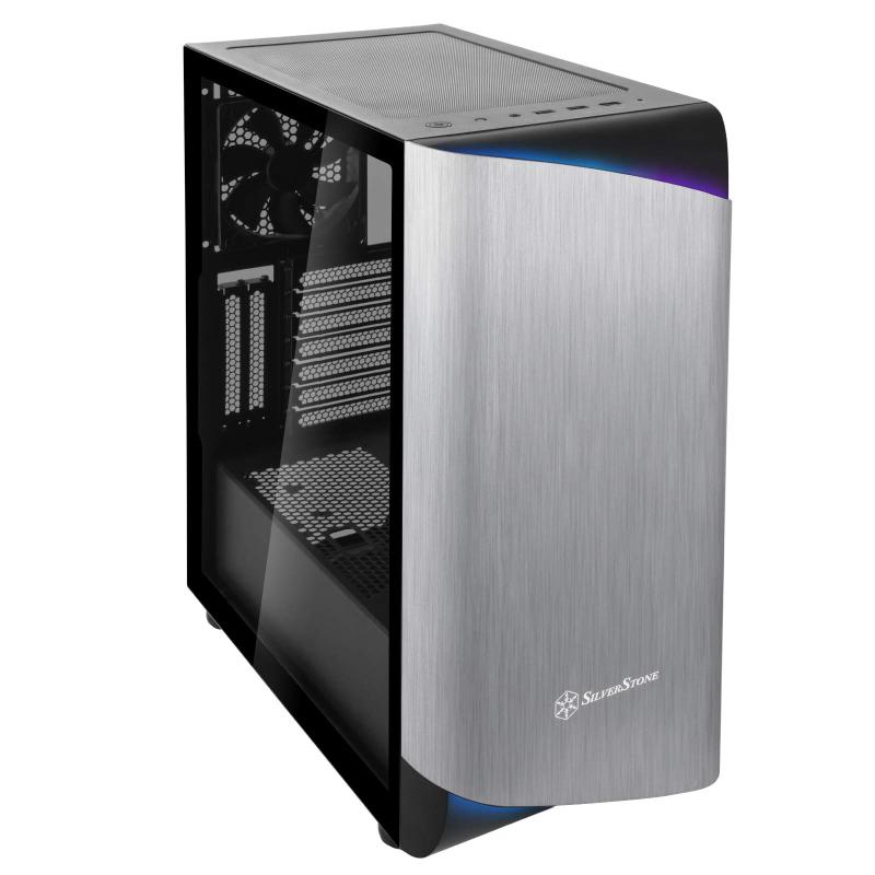 Silver Stone SilverStone USB Type-C 対応 SETA A1シリーズ アルミ削り出しベゼル仕様 ミドルタワーケース｜ファミラ