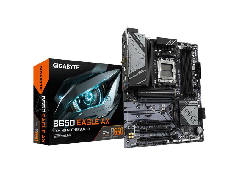 GIGABYTE B650 EAGLE AX AMD Ryzen 7000/8000シリーズプロセッサ対応 Socket AM5 DDR5 ATXマザーボード B650 EAGLE AX MB6461｜ファミラ 28,499円