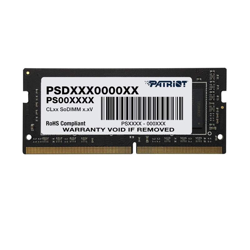 PATRIOT パトリオットメモリ ノートパソコン用メモリ SODIMM DDR4 3200MHz PC4-25600 16GB CL22 PSD416G32002S|ファミラ