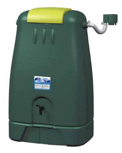 SANEI(サンエイ) 地上設置型雨水タンク 専用架台付き 有効タンク容量250L グリーン EC2010AS-G-60-250L|ファミラ