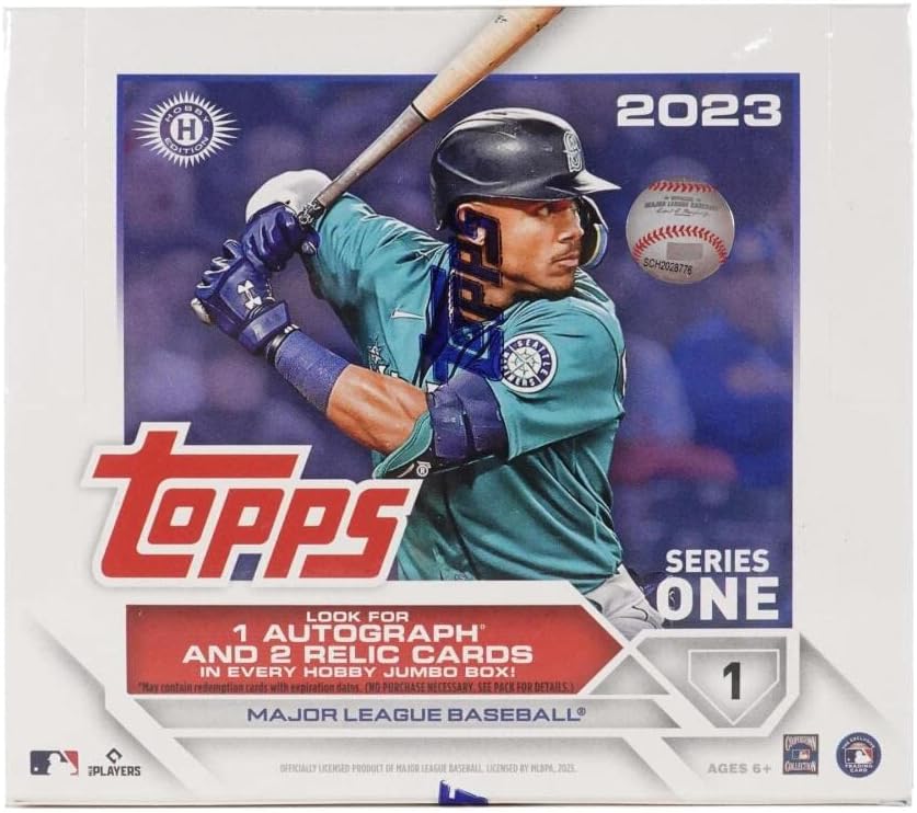 楽天市場】MLB 2023 Topps Series 1 Baseball Card Hobby Jumbo Box