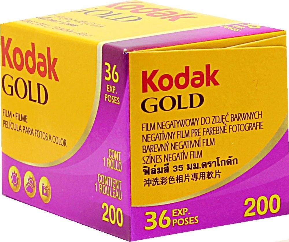 Kodak カラーネガティブフィルム Gold200 36枚 (6033997) おつまみと駄菓子の店 families-c