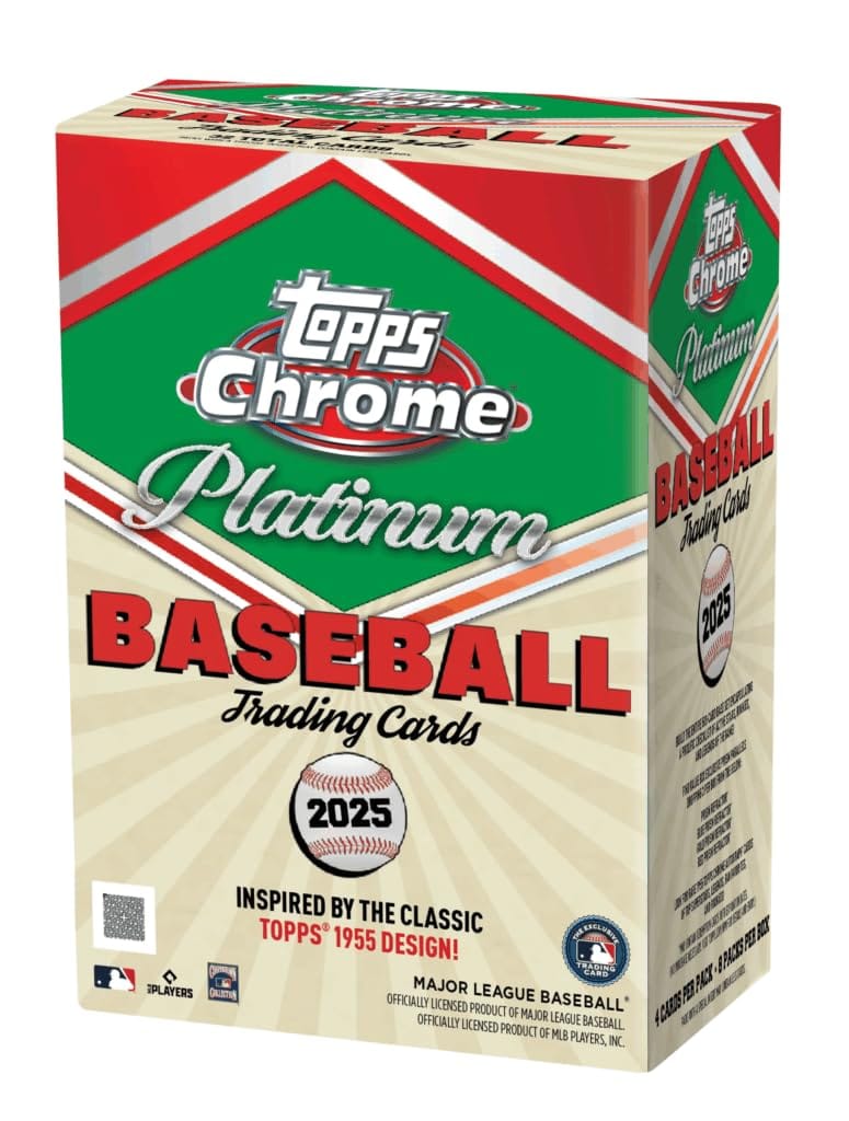 MLB 2025 TOPPS CHROME PLATINUM &rsquo;55 BASEBALL VALUE BOX｜おつまみと駄菓子の店 families-c