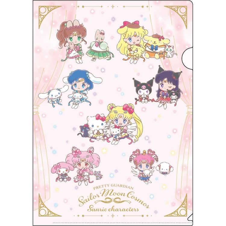 新品 明治 オリジナルクリアファイル セーラームーン＆ちびうさ 6枚セット 株式会社 明治×『美少女戦士セーラームーン』タイアップ ワタシ