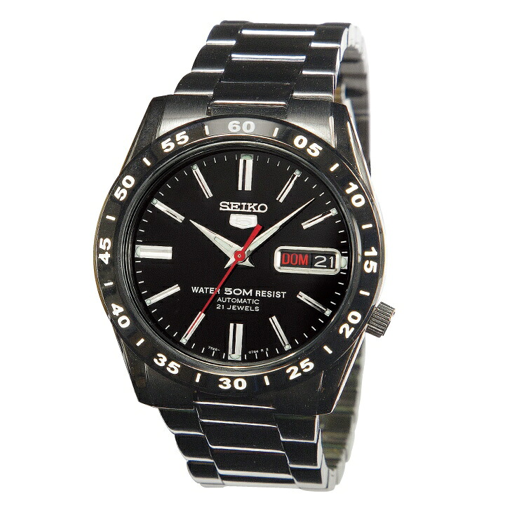 SEIKO セイコー5 自動小銃一巻きウオッチ 真っ黒い雷公 SZEN008 差し上げ物 ラッピング 父の日