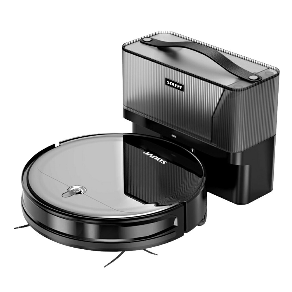 楽天市場】自動収集機能付き ロボット掃除機 お掃除ロボット ブラック 楽天市場】自動収集機能付き ロボット掃除機 お掃除ロボット ブラック