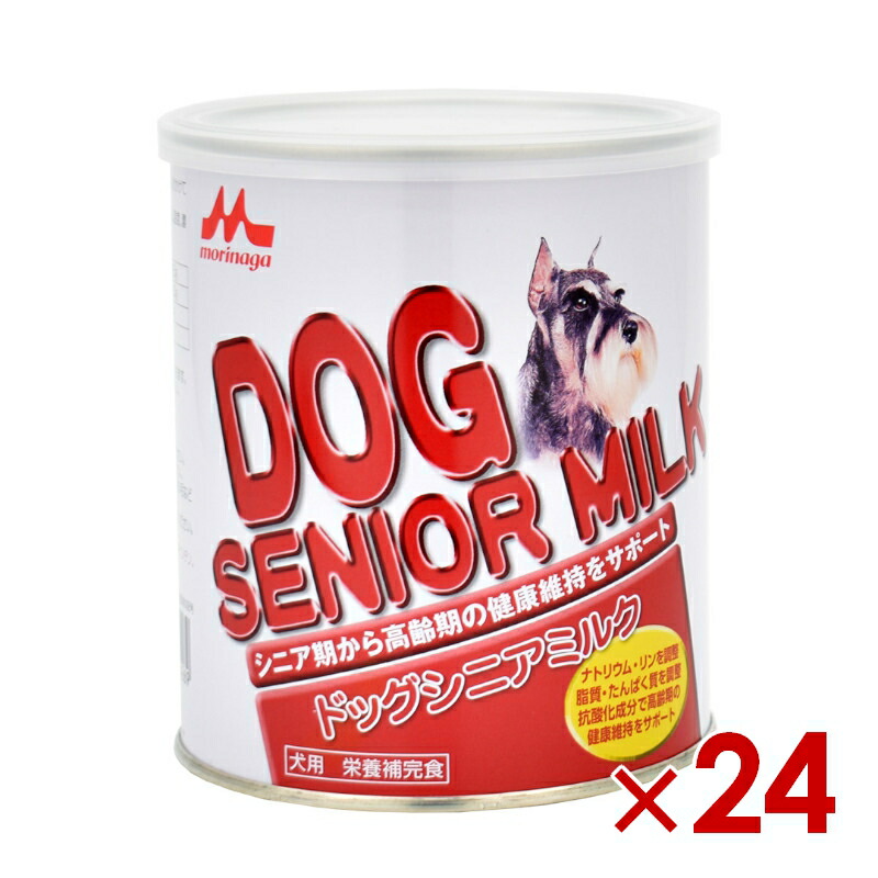 ◆299円OFF引き換え証◆森乳サンワールド ドッグシニアミルク 280g ×24 (s7810046)