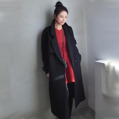 チェスターコート レディース 秋 冬 ロングコート きれいめ カジュアル ジャケット アウター ロング丈 おしゃれ 長袖 可愛い フェミニン かっこいい スリム シンプル ベーシック 中綿 ブラック 黒 春 20代 30代 40代 50代｜ファミリーストークショップ