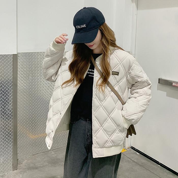 楽天市場】MA風ホワイトジャケット シンプルブルゾン アウター