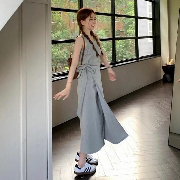 楽天市場】ワンピース ワンピ ドレス ニット ノースリーブ レディース