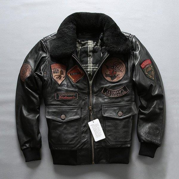 牛革 ラムファー 本革バイクジャケット ファッション レザージャケット 本革ジャケット お洒落 革ジャン フライトジャケット 送料無料 メンズ