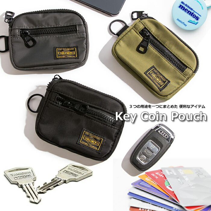レインボー柄 ポーチ カラフルパスケースポーチS[品番：WG010090839]｜WEGO【WOMEN