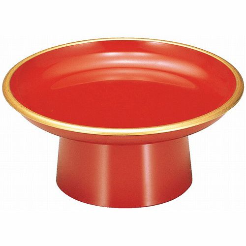 φ15cm 5寸 丸三宝 朱天金 A 懐石料理 食器 お正月 テーブルコーディネート 業務用 飲食店