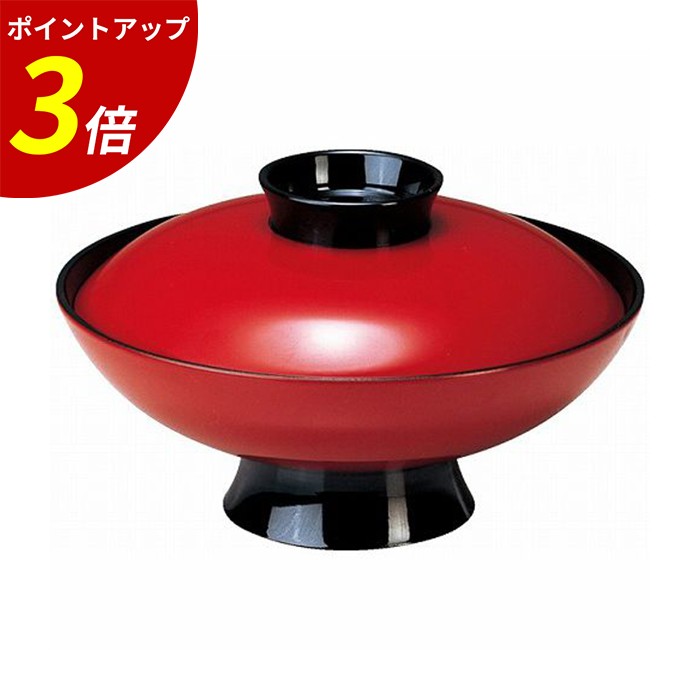 新品‼️蓋付き椀　吸い物椀　5個セット　洗朱小槌　赤　昭和レトロ　蓋付き 吸物椀 蔦 洗朱 川連 漆器 吸い物 椀 碗 蓋付き 漆塗り 木製