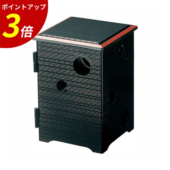 【P3倍★SALE期間限定】4寸 開きつぼつぼ松花堂 黒渕朱 A 業務用 飲食店|ファミリースタイル2
