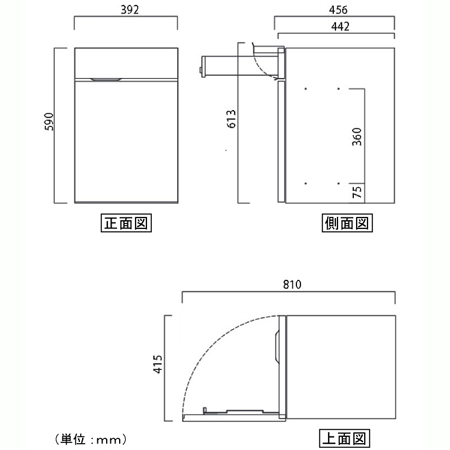 人気特価激安 送料無料 宅配ポスト ヴィコdb 100 マットブラック ポスト有 右開きタイプ前出し Vicodb100siries ユニソン おしゃれ 宅配ボックス 人気 宅配box 還元祭 Mecbo It