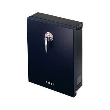 【送料無料】 リープ (LEAP)　シティブルー（半ツヤ消し） ※※ leappost 美濃クラフト 取手 ハンドル 郵便ポスト モダンポスト かわいいポスト ※｜郵便受けポスト表札ファミリー庭園