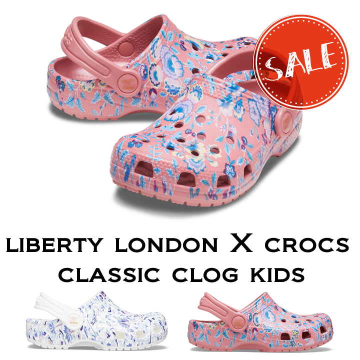 liberty london x crocs classic clog